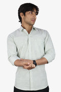 LINL 2 GREEN | SLIM FIT PREMIUM POLO NECK CASUAL SHIRT | ORIGENS