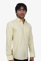 KED LEMON | SLIM FIT PREMIUM POLO NECK CASUAL SHIRT | ORIGENS