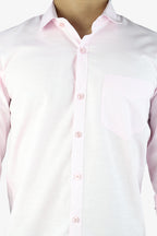 LIN PINK | SLIM FIT PREMIUM POLO NECK CASUAL SHIRT | ORIGENS