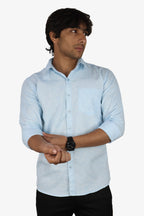 KED FIROZI | SLIM FIT PREMIUM POLO NECK CASUAL SHIRT | ORIGENS