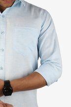 KED  S FIROZI | SLIM FIT PREMIUM POLO NECK CASUAL SHIRT | ORIGENS