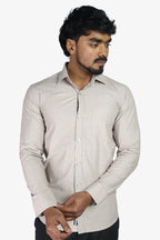 FIFA KHAKI | SLIM FIT PREMIUM POLO NECK CASUAL SHIRT | ORIGENS