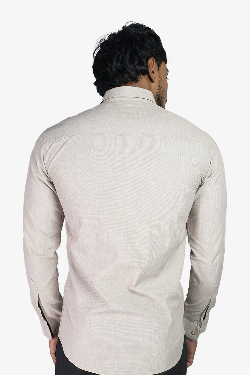 FIFA KHAKI | SLIM FIT PREMIUM POLO NECK CASUAL SHIRT | ORIGENS