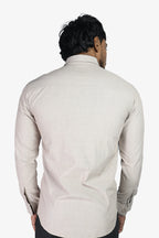 FIFA KHAKI | SLIM FIT PREMIUM POLO NECK CASUAL SHIRT | ORIGENS