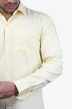 KED LEMON | SLIM FIT PREMIUM POLO NECK CASUAL SHIRT | ORIGENS