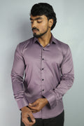 SEEK S LEVENDER | SLIM FIT PREMIUM POLO NECK CASUAL SHIRT | ORIGENS