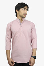 LUKE PEACH | SLIM FIT PREMIUM MANDARIN COLLAR CASUAL SHIRT | ORIGENS