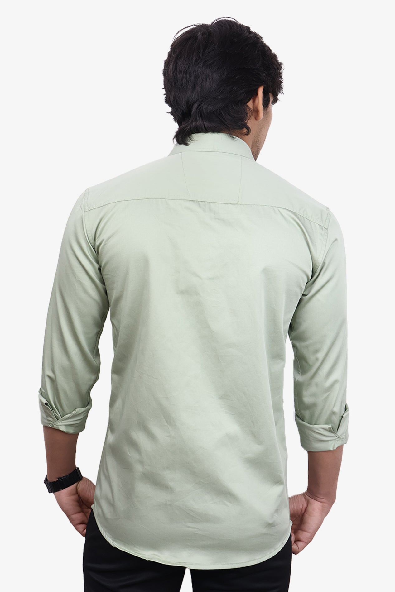 STAN PISTA | SLIM FIT PREMIUM POLO NECK CASUAL SHIRT | ORIGENS