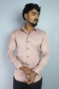 SEEK  S PEACH | SLIM FIT PREMIUM POLO NECK CASUAL SHIRT | ORIGENS