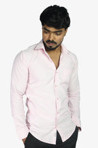 ORD PINK | SLIM FIT PREMIUM POLO NECK CASUAL SHIRT | ORIGENS