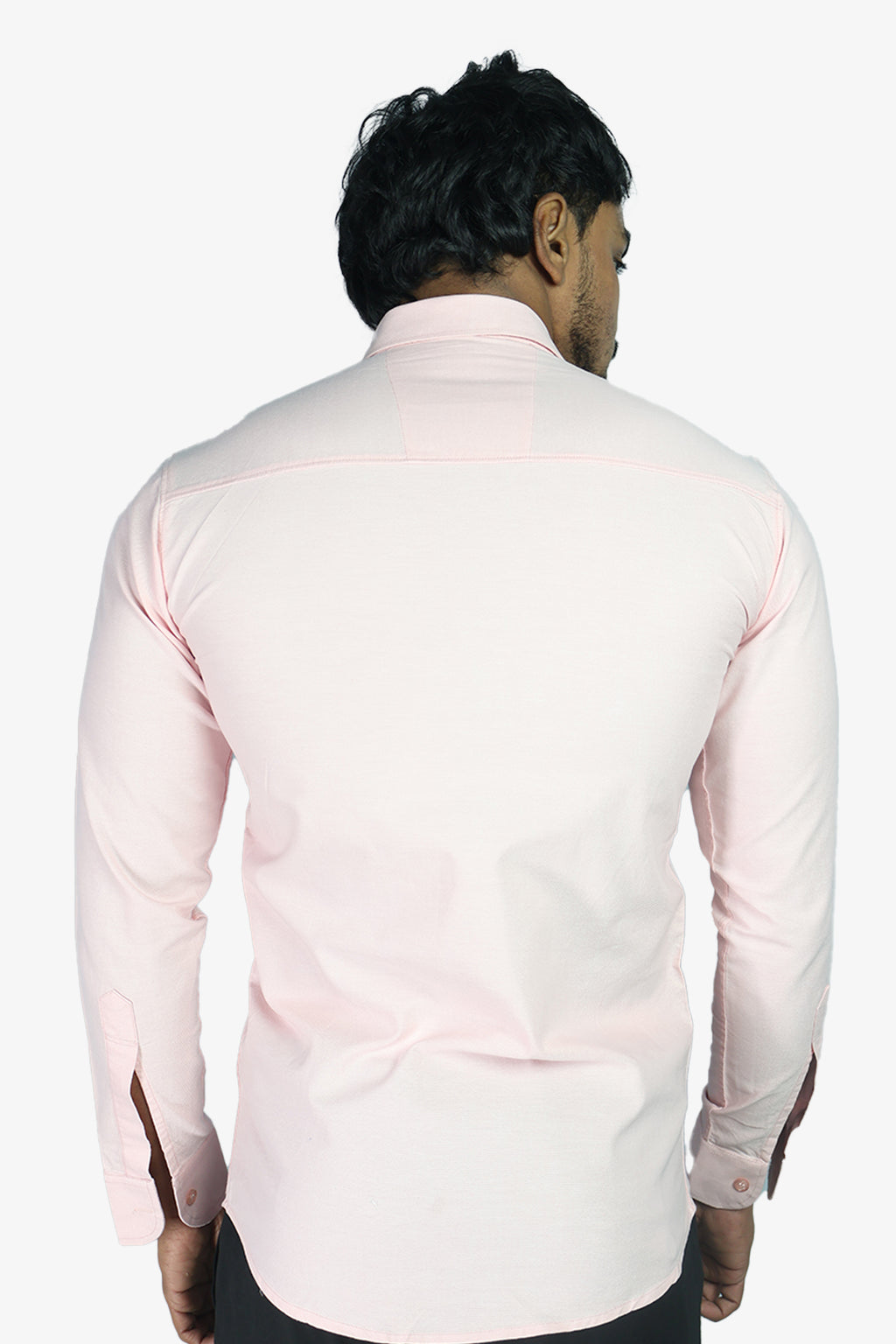 ORD PEACH | SLIM FIT PREMIUM POLO NECK CASUAL SHIRT | ORIGENS