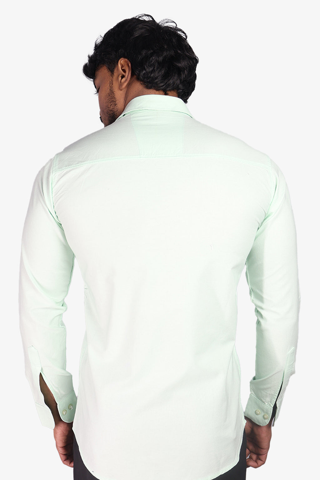 ORD GREEN | SLIM FIT PREMIUM POLO NECK CASUAL SHIRT | ORIGENS