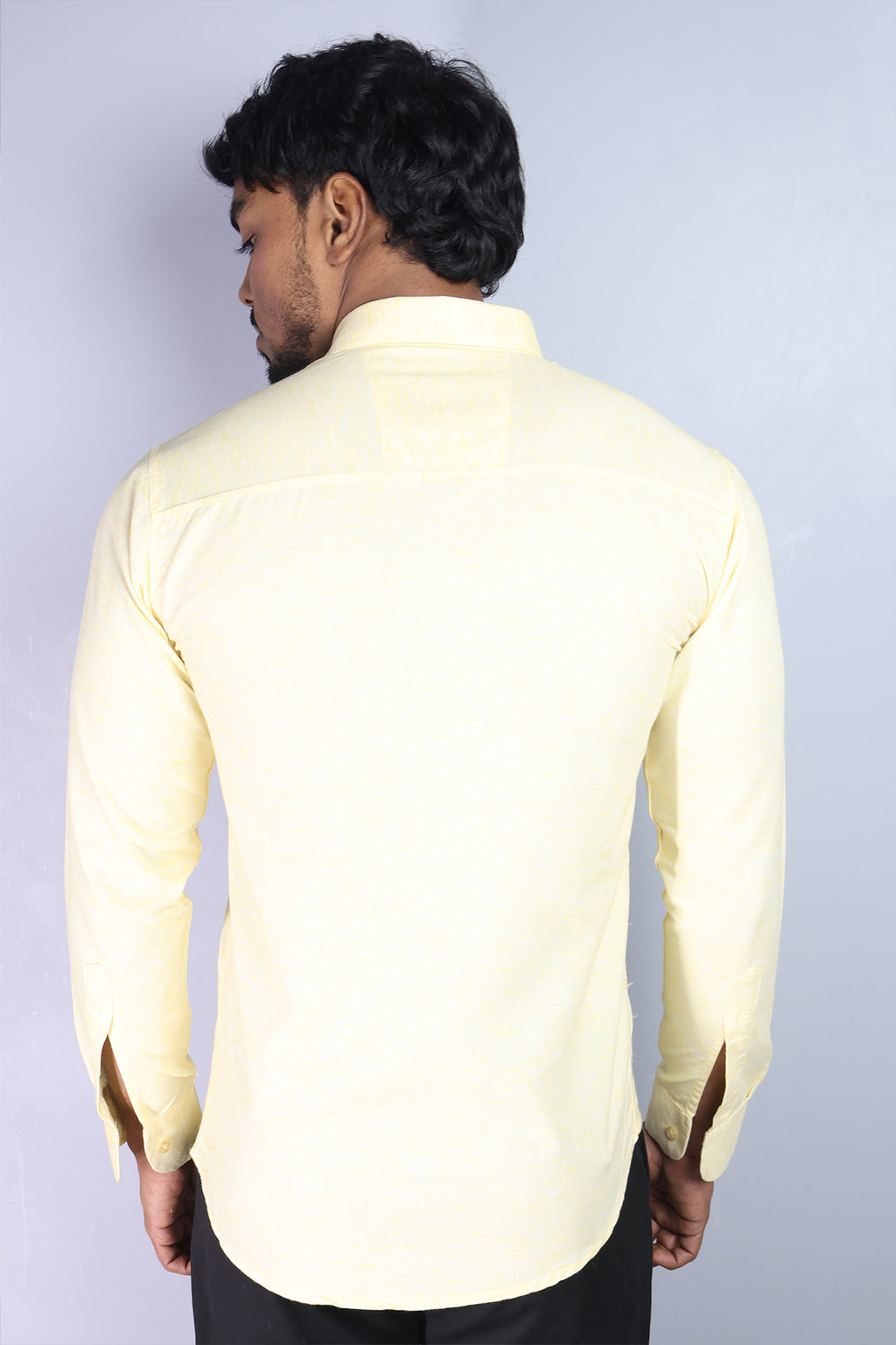 KED  S LEMON | SLIM FIT PREMIUM POLO NECK CASUAL SHIRT | ORIGENS
