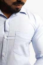 ORD SKY BLUE | SLIM FIT PREMIUM POLO NECK CASUAL SHIRT | ORIGENS