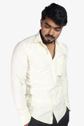 ORD YELLOW | SLIM FIT PREMIUM POLO NECK CASUAL SHIRT | ORIGENS
