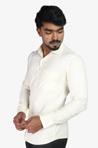 ORD YELLOW | SLIM FIT PREMIUM POLO NECK CASUAL SHIRT | ORIGENS