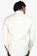 ORD YELLOW | SLIM FIT PREMIUM POLO NECK CASUAL SHIRT | ORIGENS