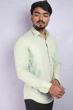 LIN  S PISTA | SLIM FIT PREMIUM POLO NECK CASUAL SHIRT | ORIGENS