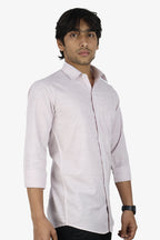 LINL 2 PINK | SLIM FIT PREMIUM POLO NECK CASUAL SHIRT | ORIGENS