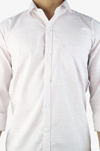 LINL 2 PINK | SLIM FIT PREMIUM POLO NECK CASUAL SHIRT | ORIGENS