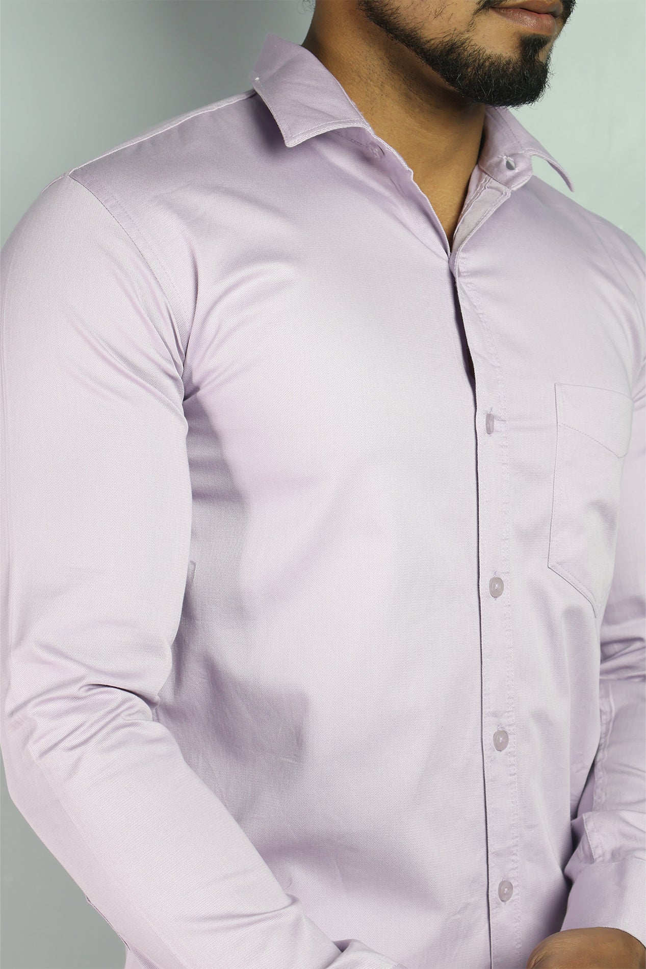 TWEE  S LIGHT MAGENTA PINK | SLIM FIT PREMIUM POLO NECK CASUAL SHIRT | ORIGENS